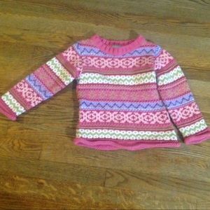 Size 4 T sweater very warm